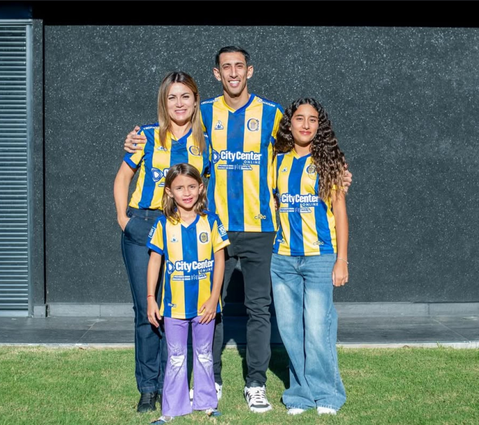 Entre lágrimas, Ángel Di María es presentado en Rosario Central: "Estar acá es algo que soñaba"